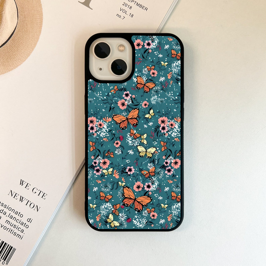 Springtime Flutter Field Glass Case