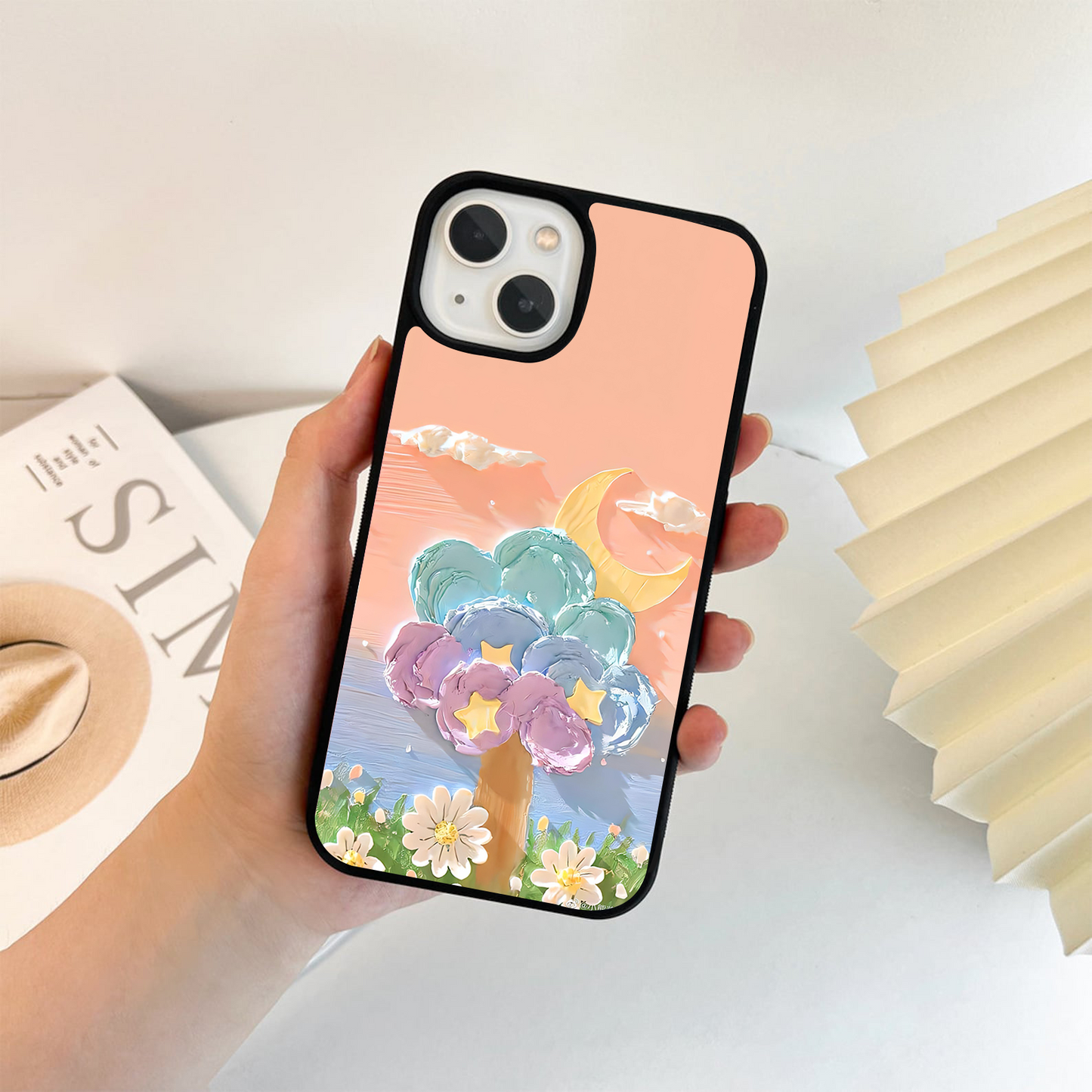 Cotton Sky Dreams Glass Case