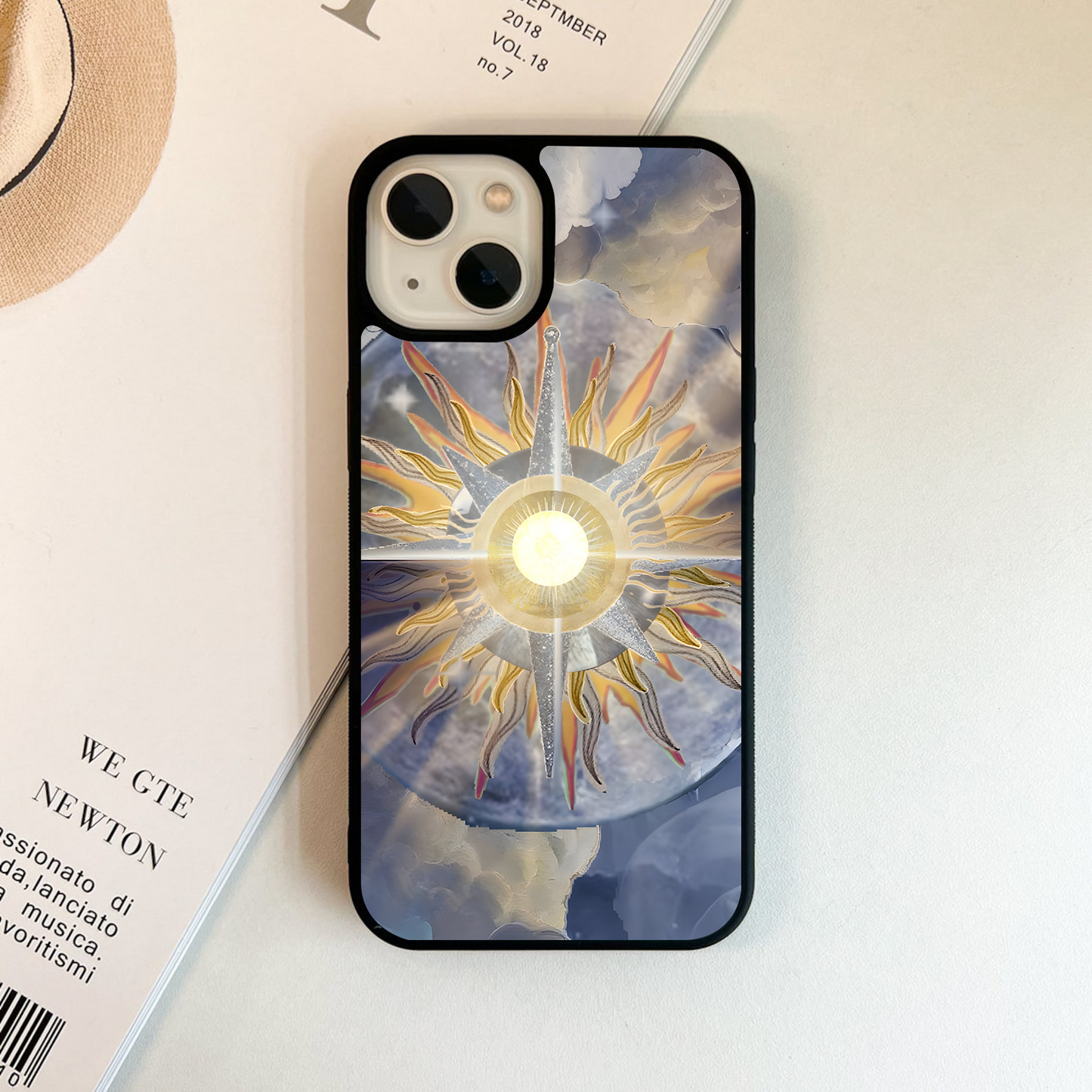 Divine Sky Radiance Glass Case