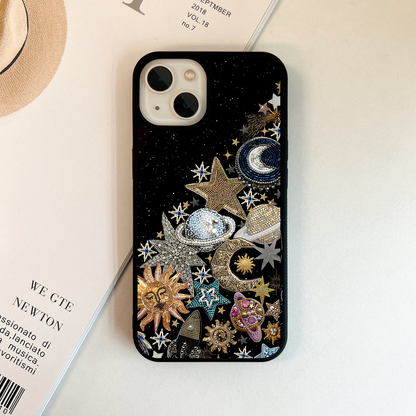 Cosmic Sparkle Dreams Glass Case