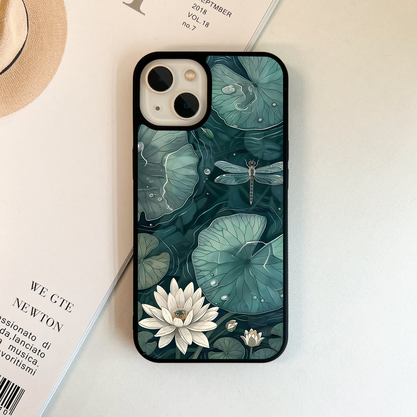 Lotus Water Dream Glass Case