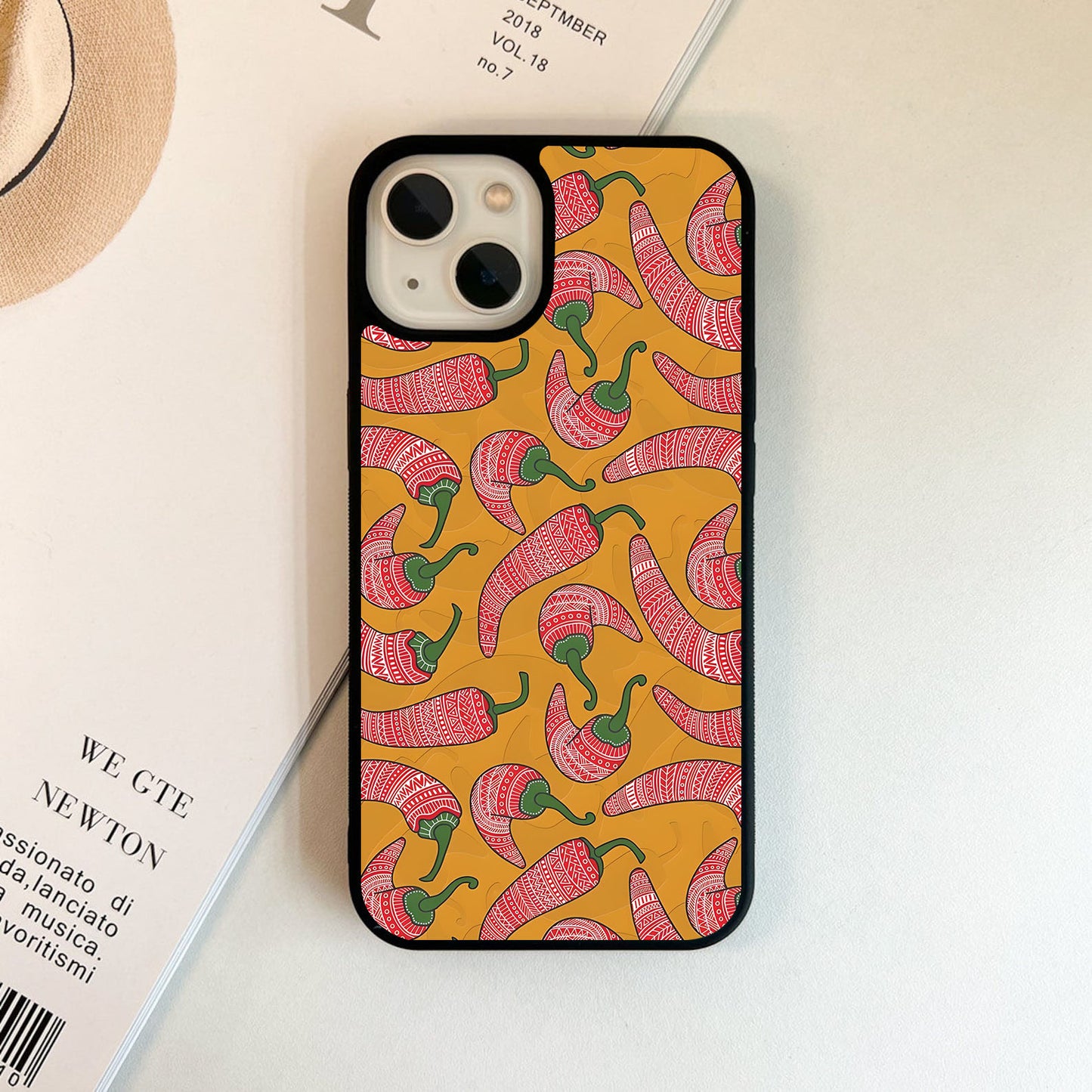 Spicy Pepper Glass Case