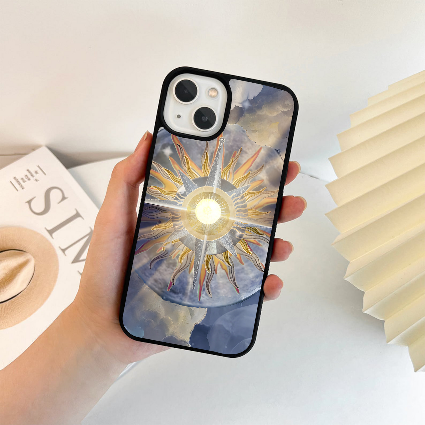 Divine Sky Radiance Glass Case