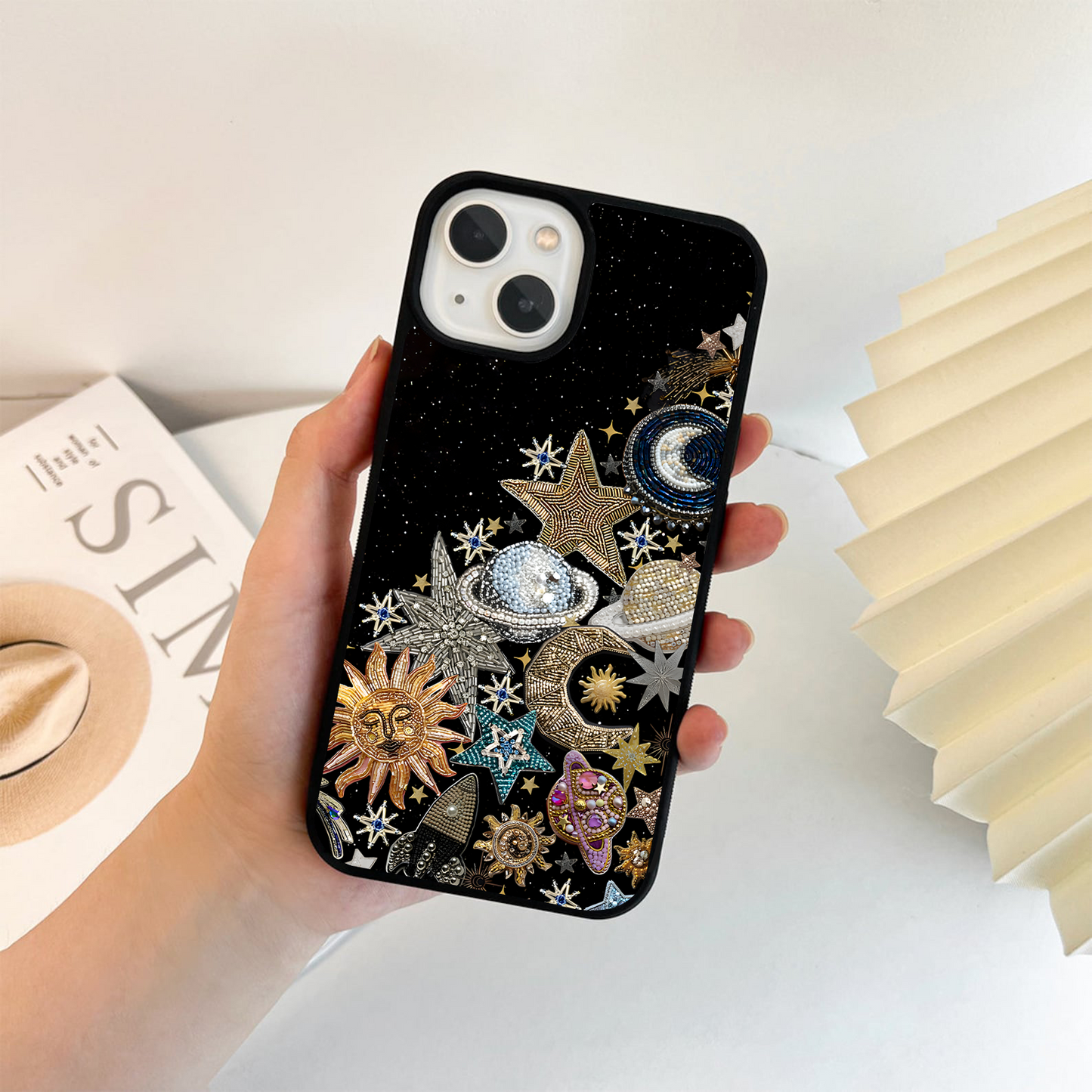 Cosmic Sparkle Dreams Glass Case