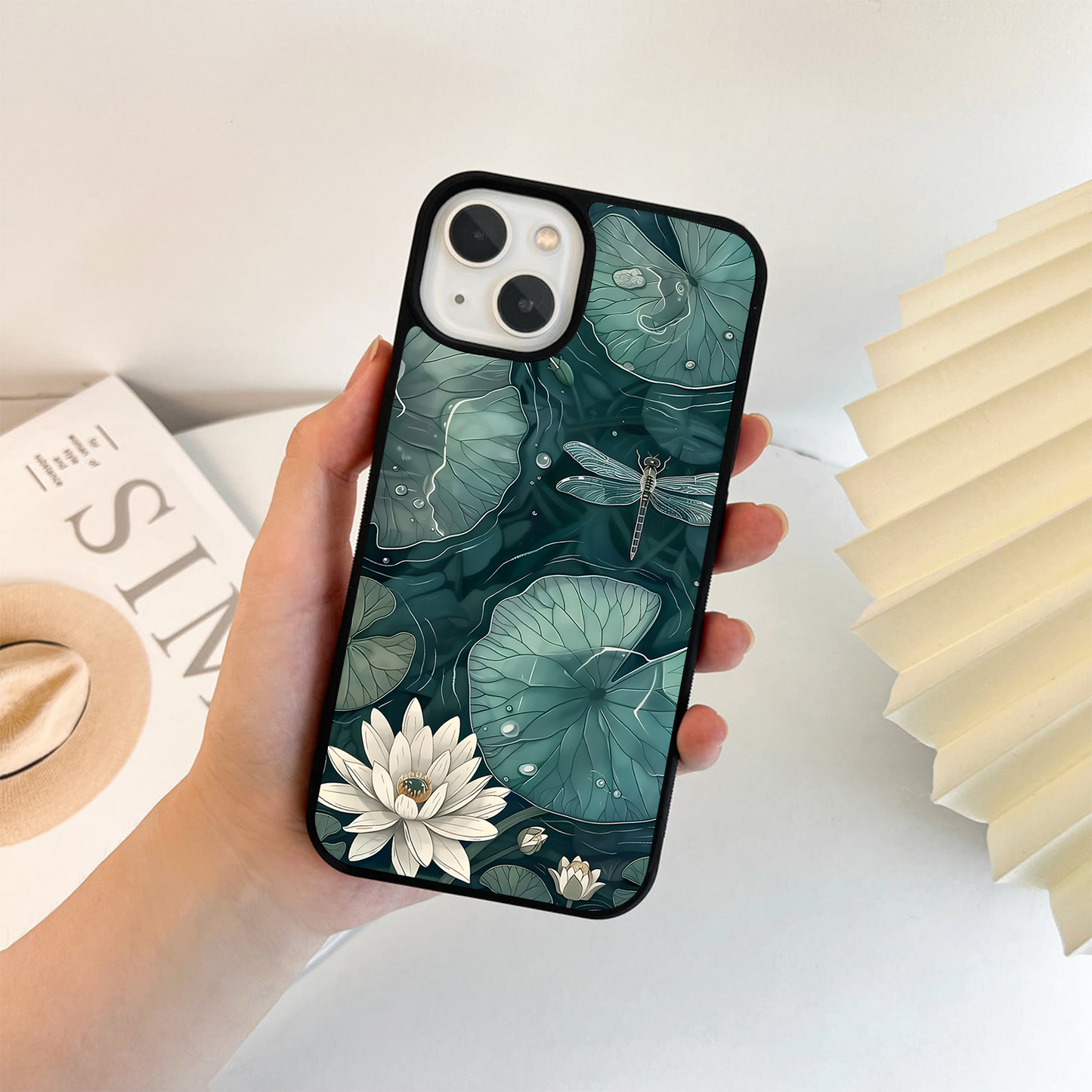 Lotus Water Dream Glass Case