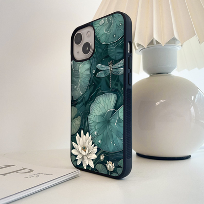 Lotus Water Dream Glass Case
