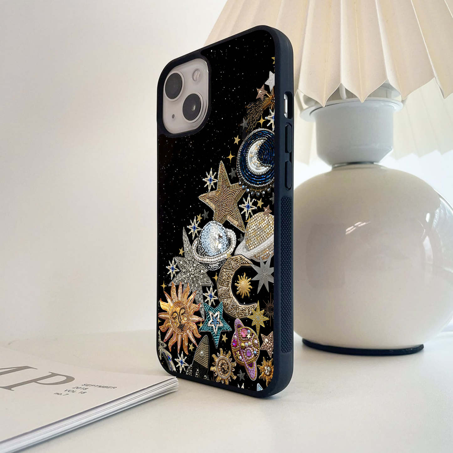 Cosmic Sparkle Dreams Glass Case