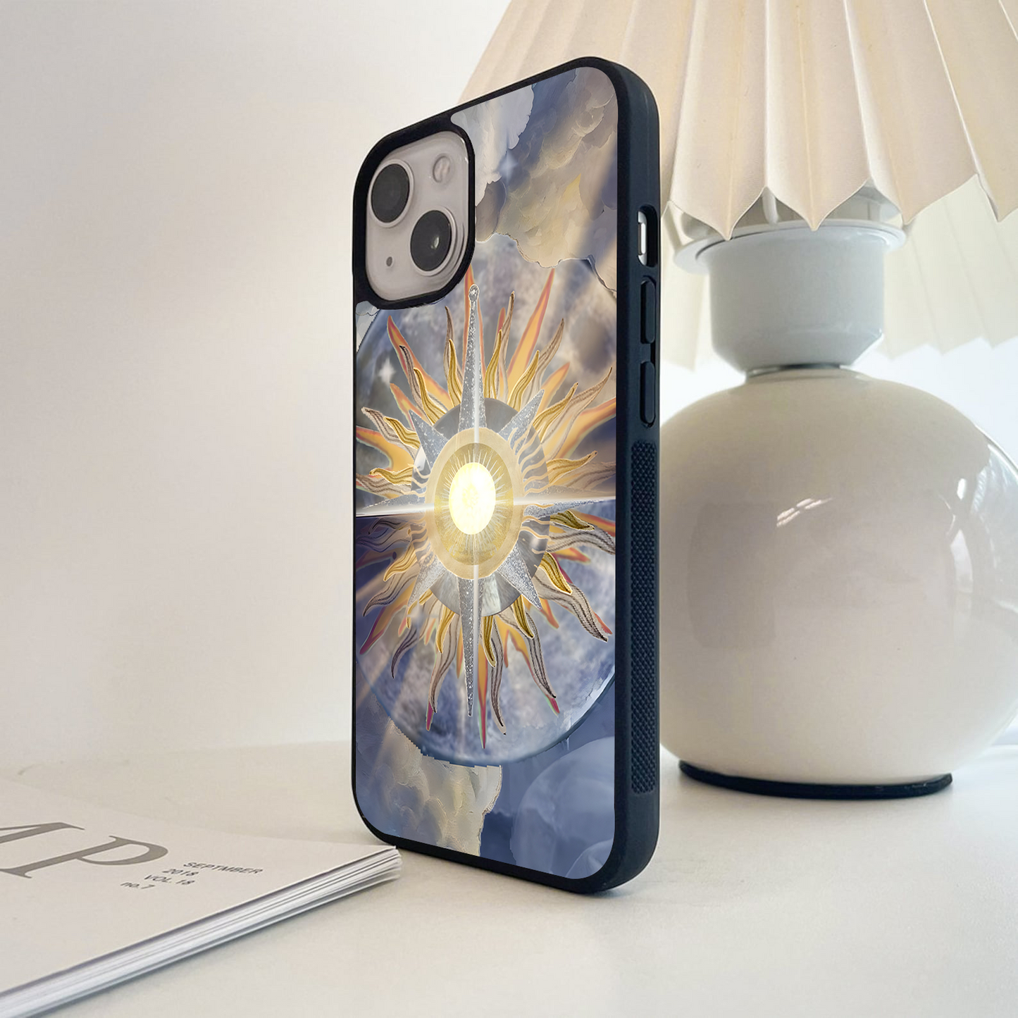 Divine Sky Radiance Glass Case