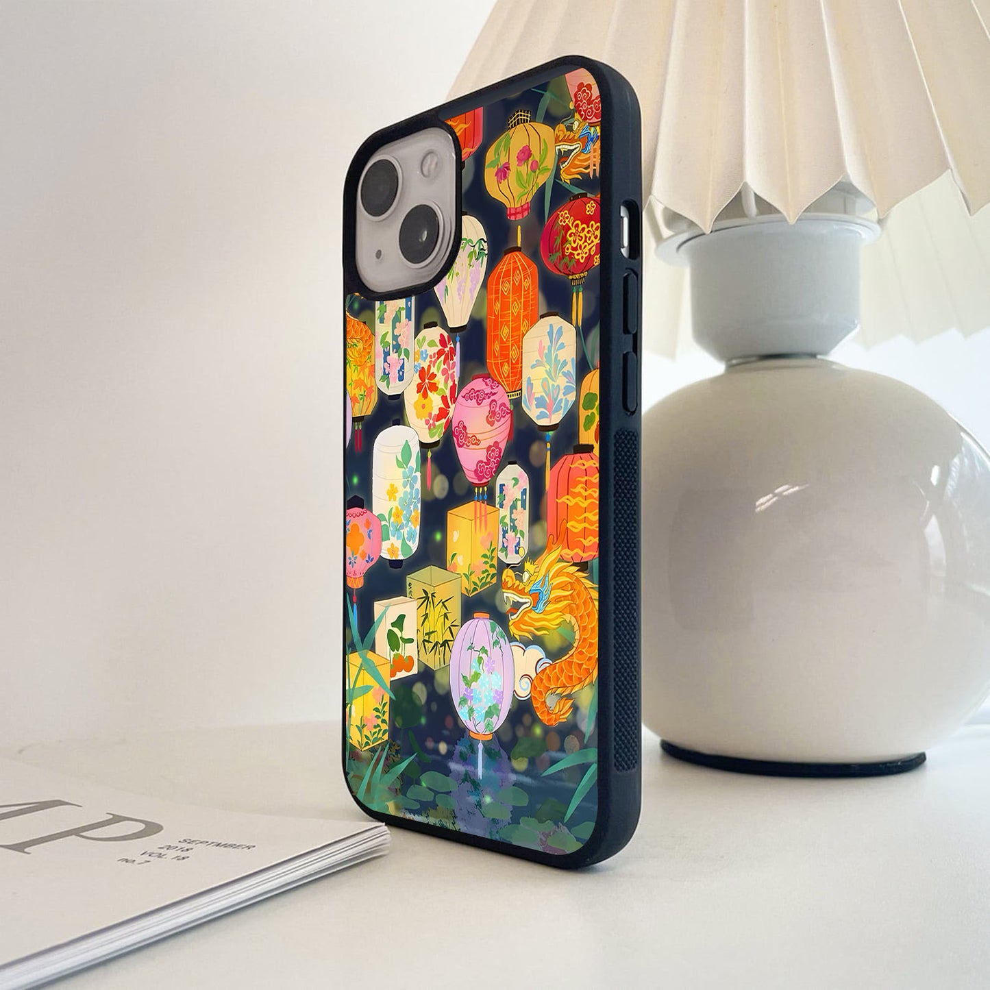 Lantern Night Glow Glass Case