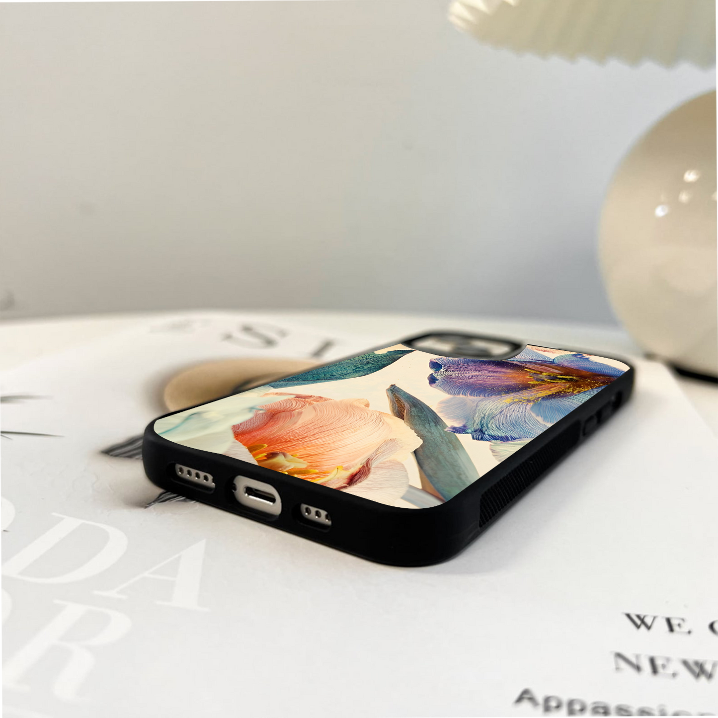 Flower Bliss Vibe Glass Case