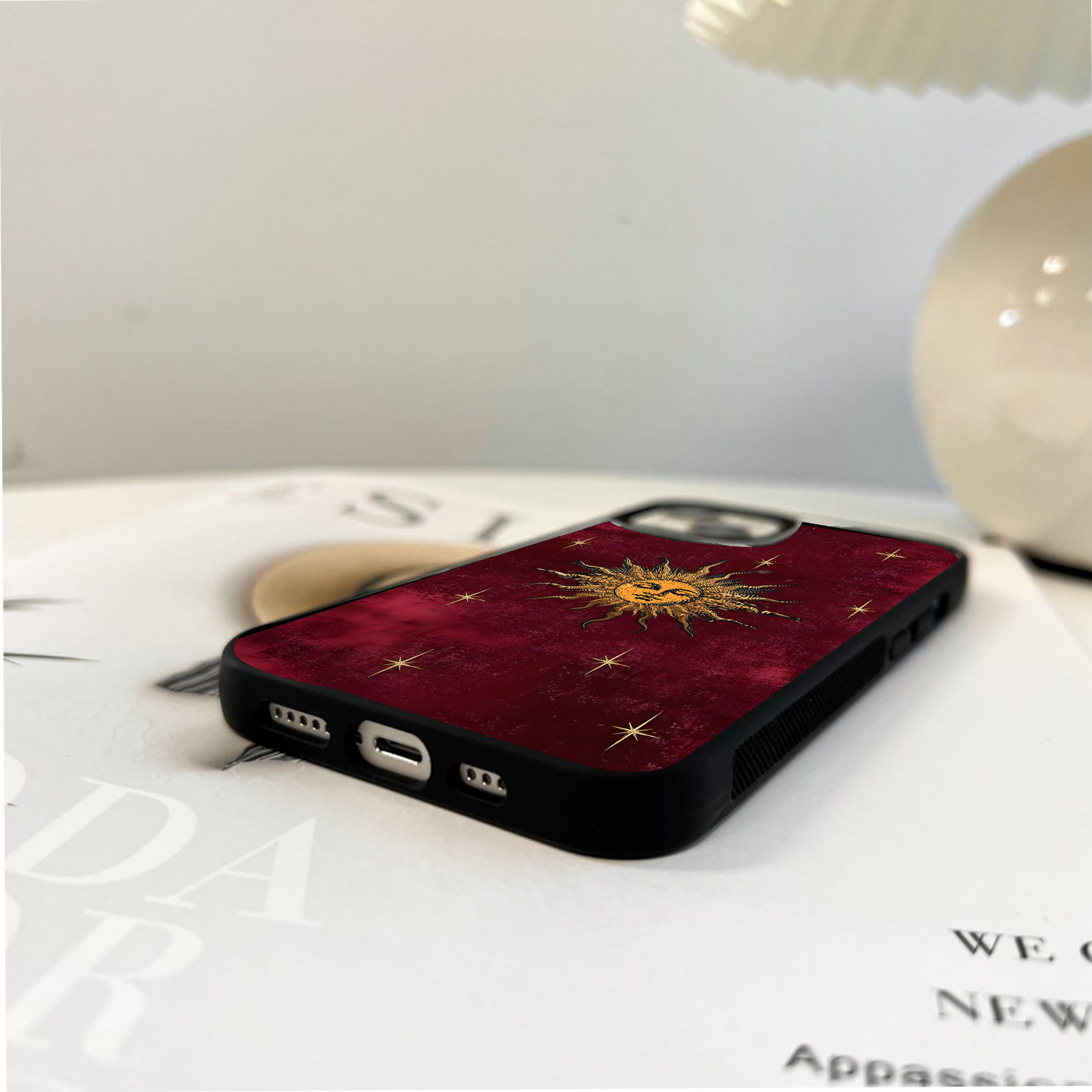 Mystic Solar Glow Glass Case