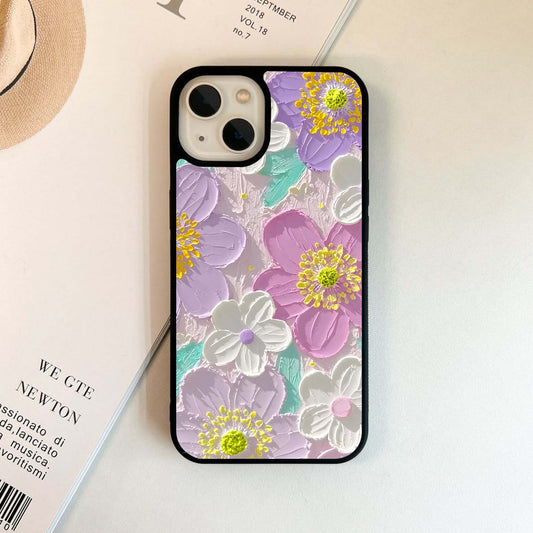 Pastel Petal Bliss Glass Case