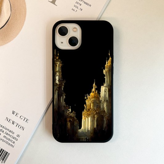 Midnight Monarch City Glass Case