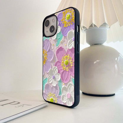 Pastel Petal Bliss Glass Case