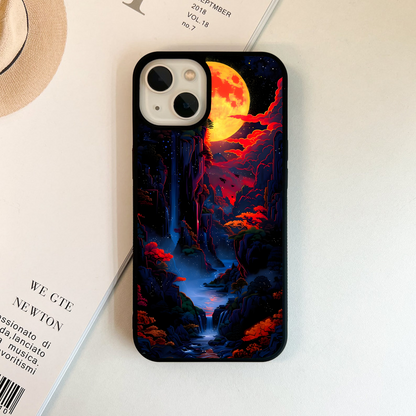 Crimson Moon Valley Glass Case