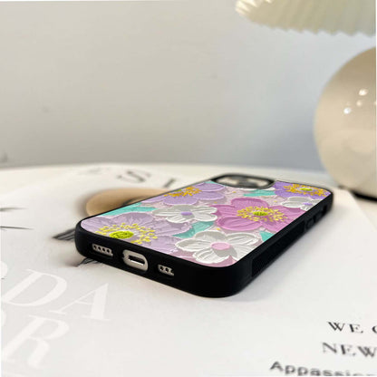 Pastel Petal Bliss Glass Case