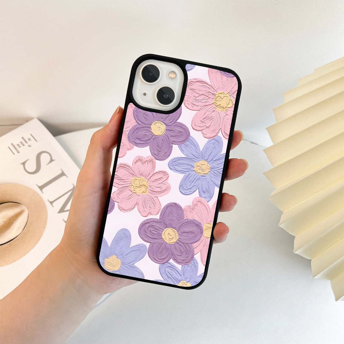 Pastel Petal Paradise Glass Case