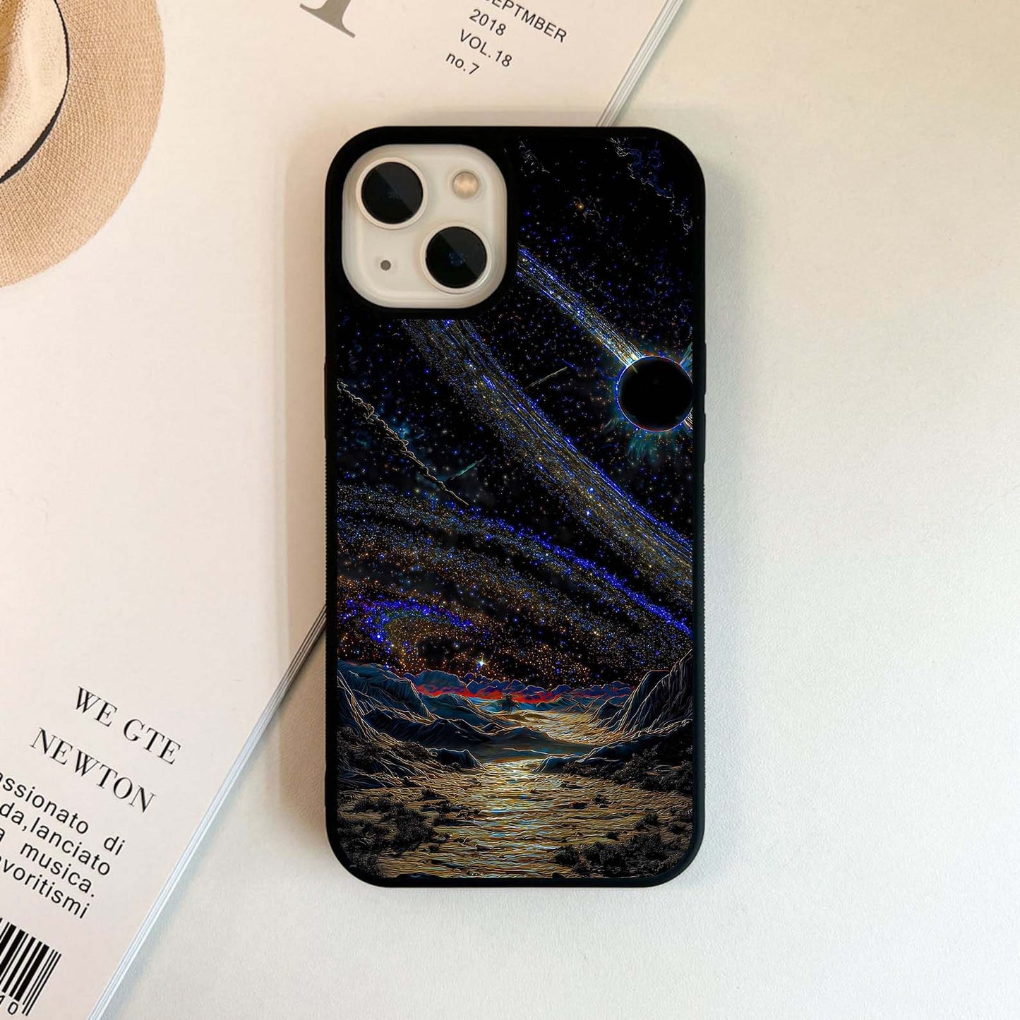 Galaxy River Dreams Glass Case