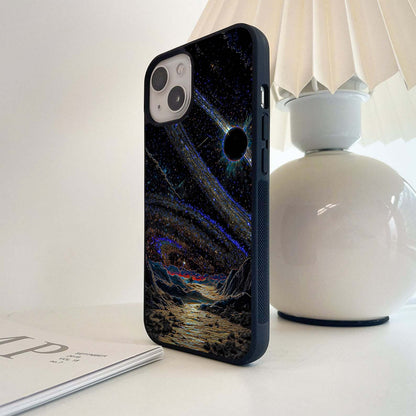 Galaxy River Dreams Glass Case