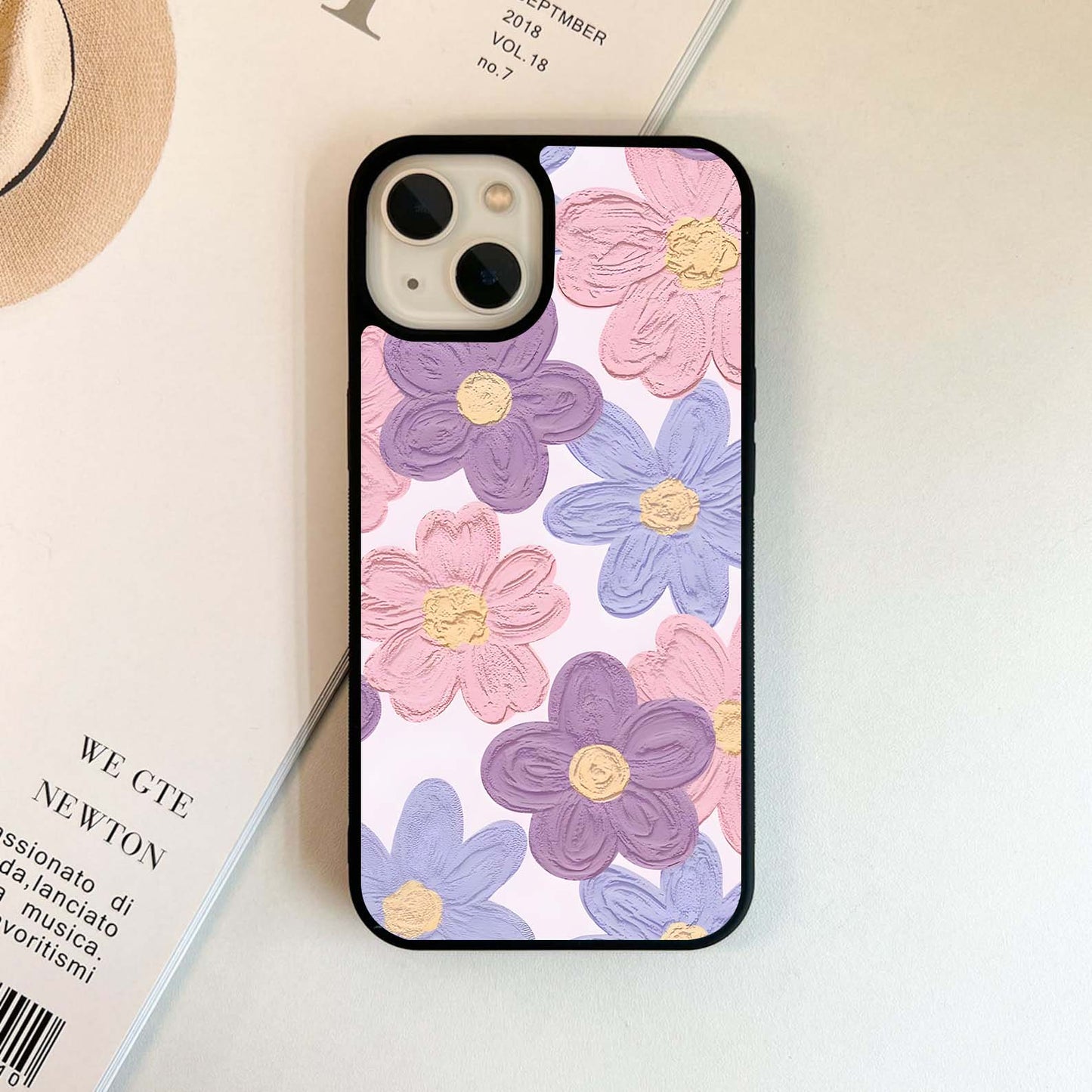 Pastel Petal Paradise Glass Case