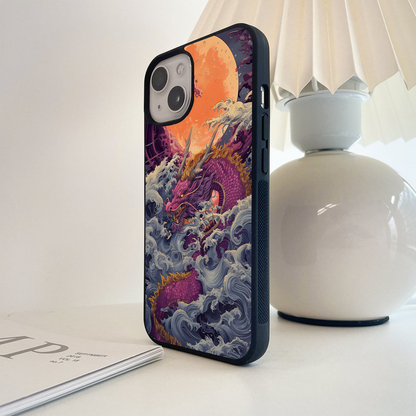 Dragon Moon Tide Glass Case
