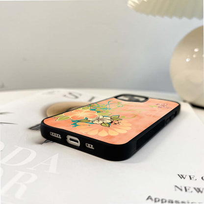 Peach Blossom Flight Glass Case