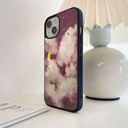 Lavender Sky Drift Glass Case