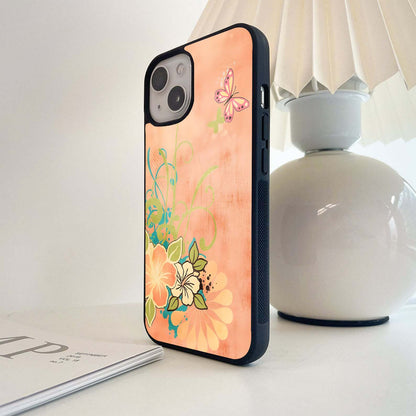 Peach Blossom Flight Glass Case