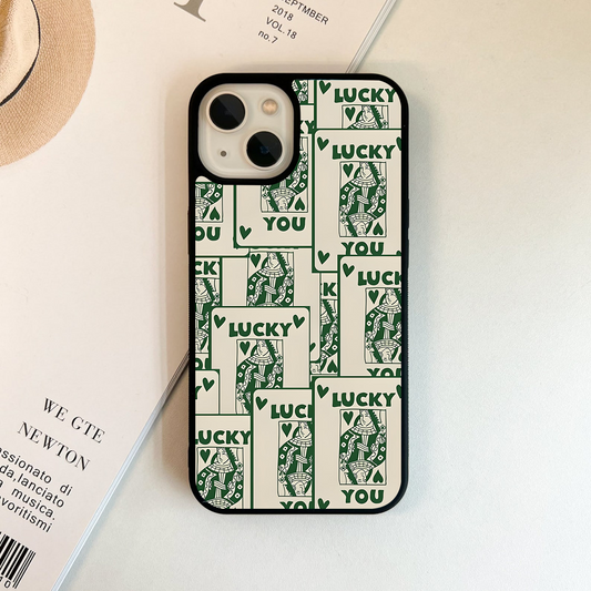 Lucky Queen's Charm Glass Case