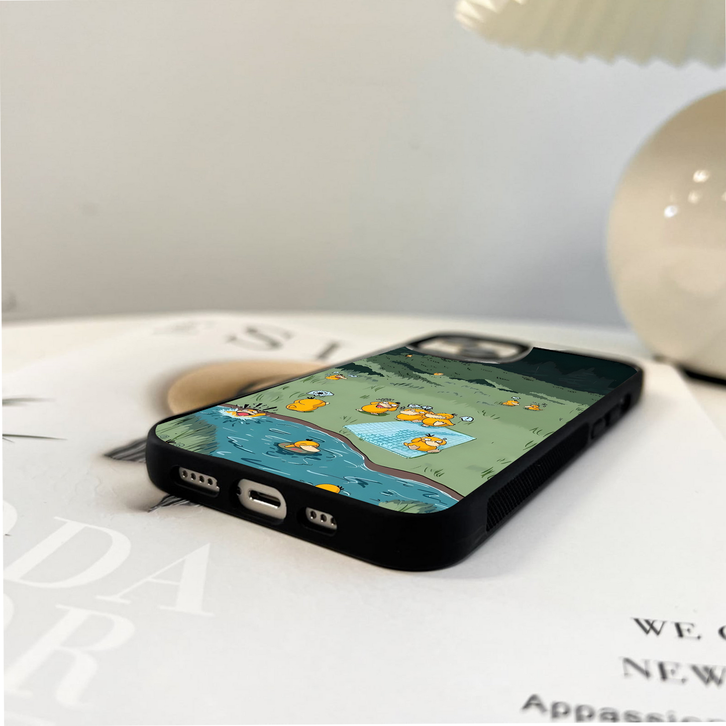 Dizzy Duck Day Glass Case