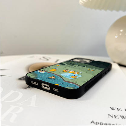 Dizzy Duck Day Glass Case