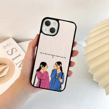 Forever Female Friend Glass Case
