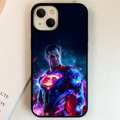 Superman Cosmic Neon Glass Case