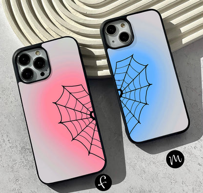 Friendly Spiders Glass Case