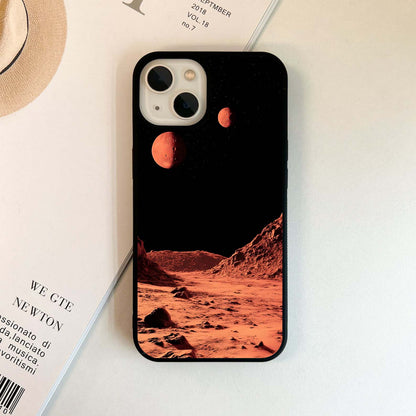 Crimson Dune Horizons Glass Case