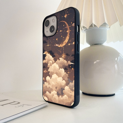 Celestial Cream Drift Glass Case