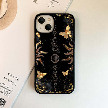 Celestial Gold Harmony Glass Case