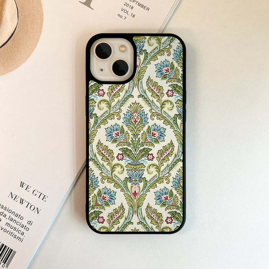 Garden Scroll Delight Glass Case