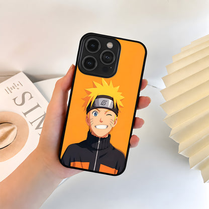 Naruto Happy Smile Glass Case