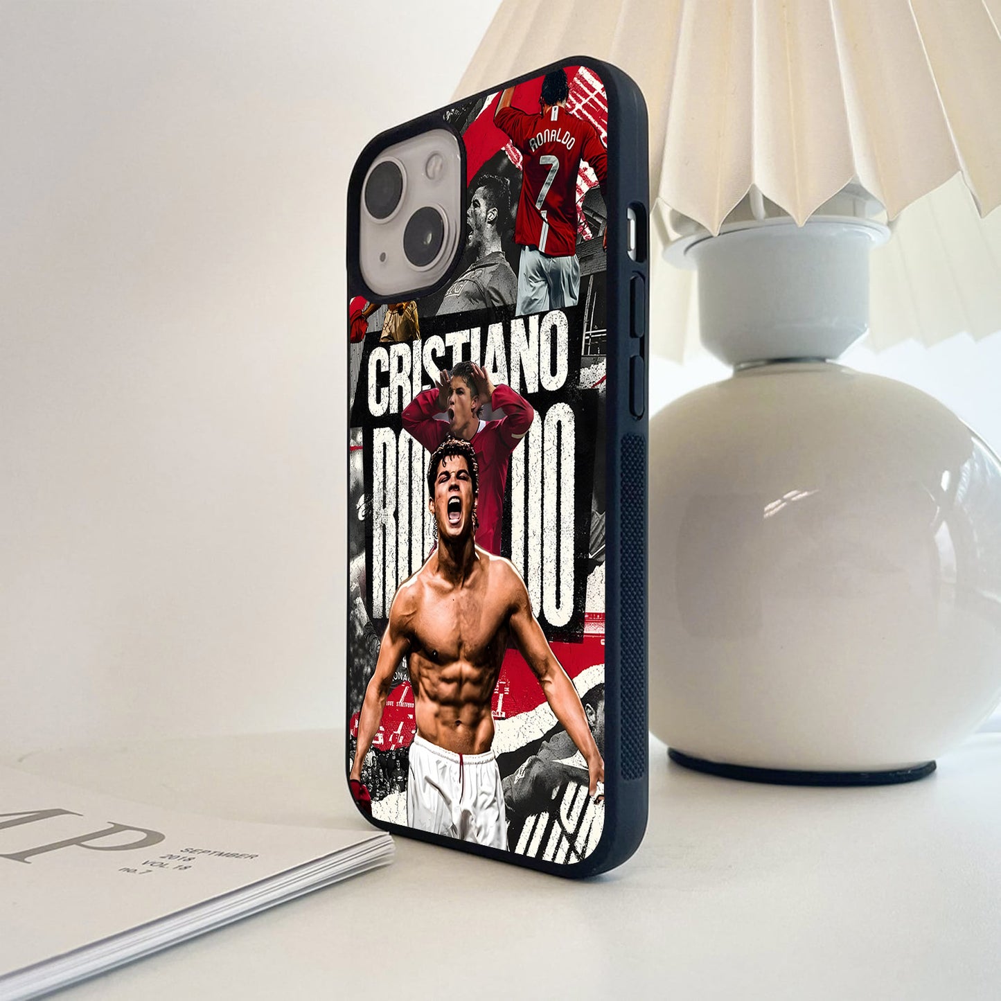 Cristiano Ronaldo Iconic Glass Case