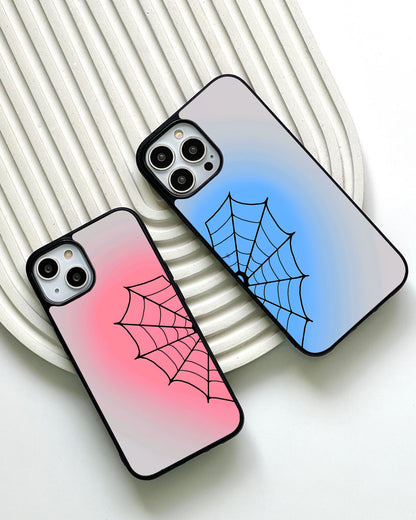 Friendly Spiders Glass Case