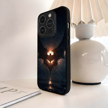 Batman Dark Emblem Glass Case