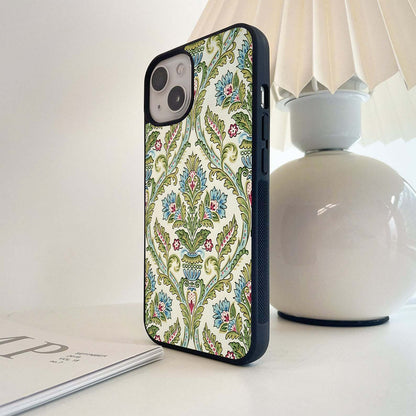 Garden Scroll Delight Glass Case