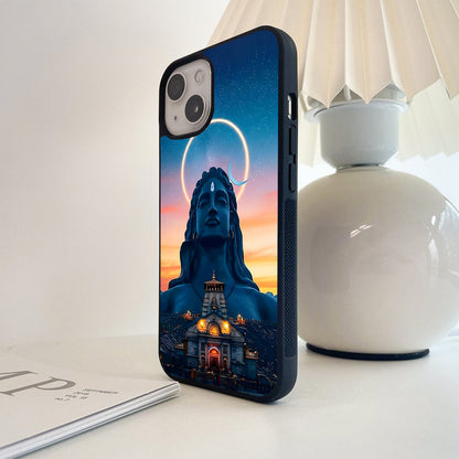 Celestial Shiva Dawn Glass Case