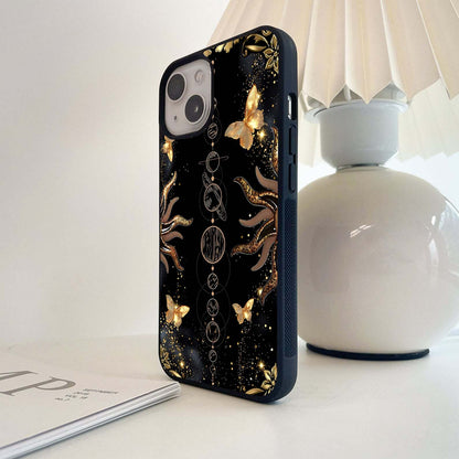 Celestial Gold Harmony Glass Case