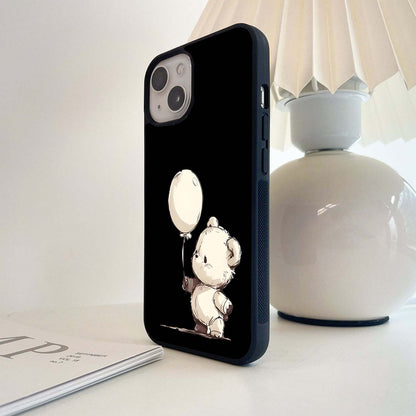 Balloon Bear Dreams Glass Case