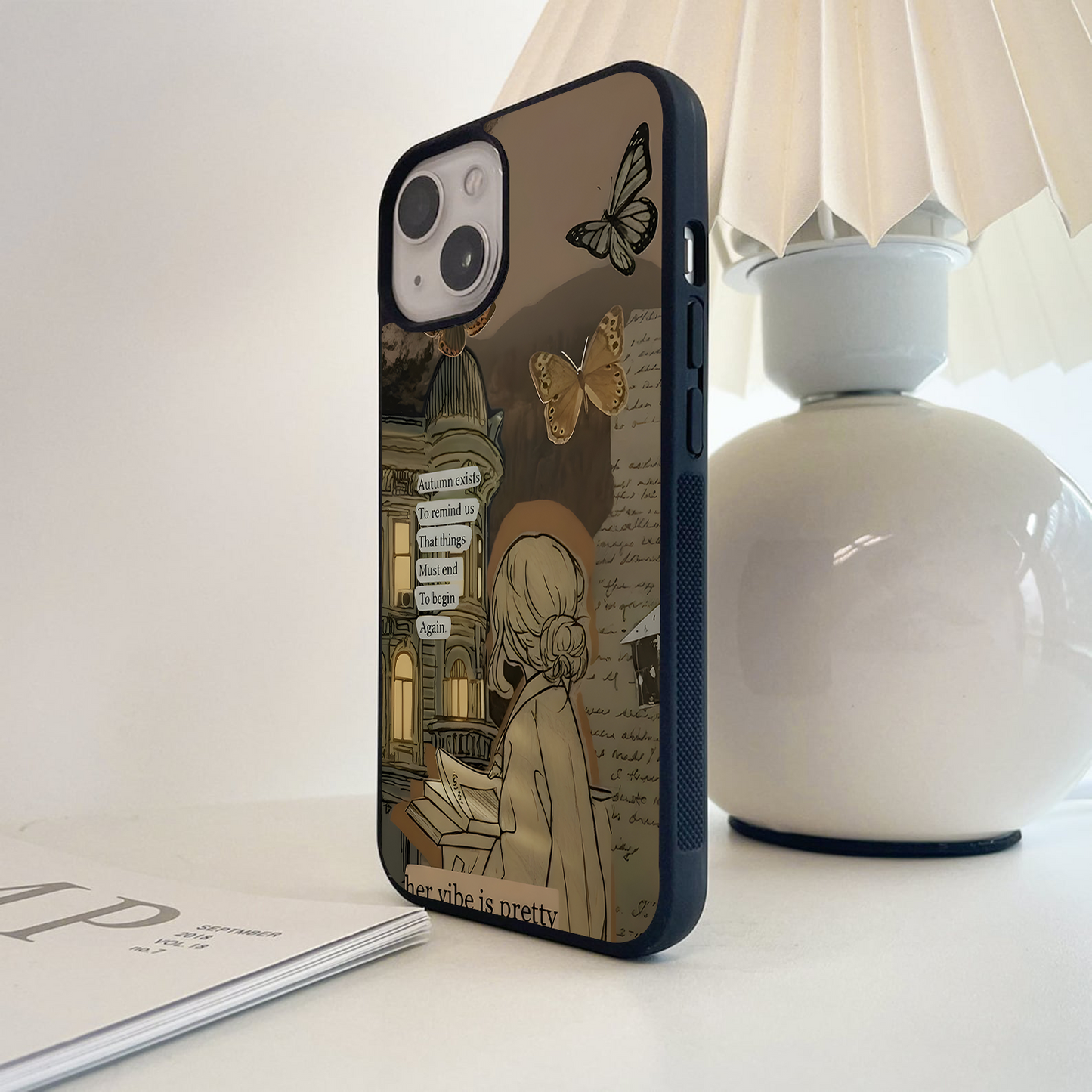 Autumn Soul Story Glass Case