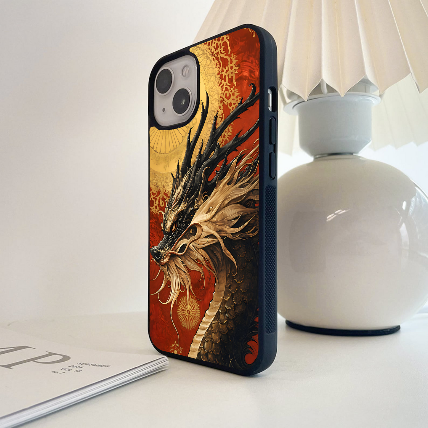 Imperial Dragon Majesty Glass Case