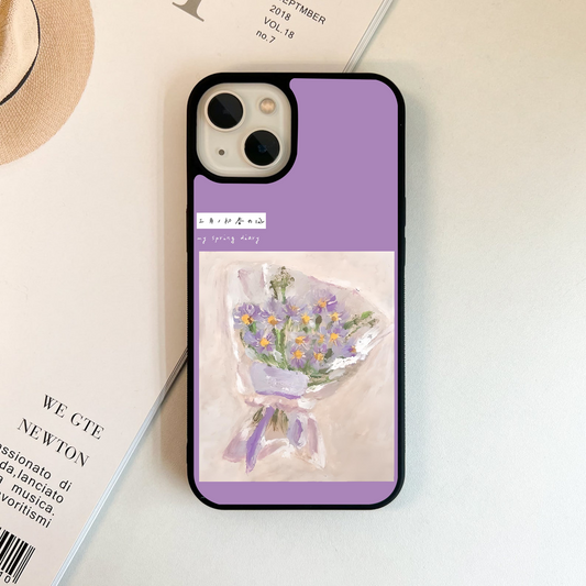 Diary of Spring  Glass Case