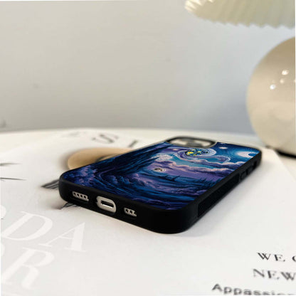 Starry Heart Whirlwind Glass Case